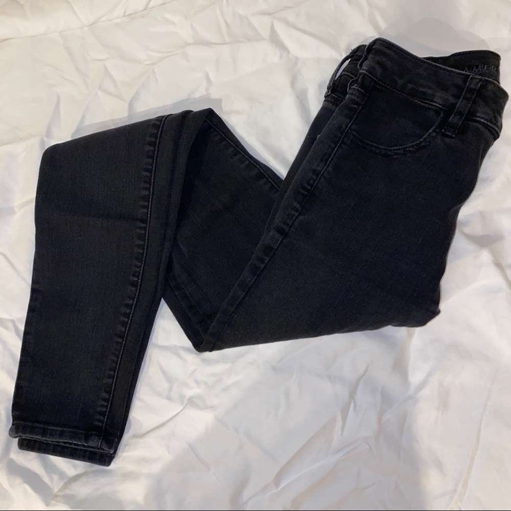Black American Eagle Jeans